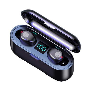 Audífono Inalámbricos F9 Con Power Bank - BUENAS COMPRAS