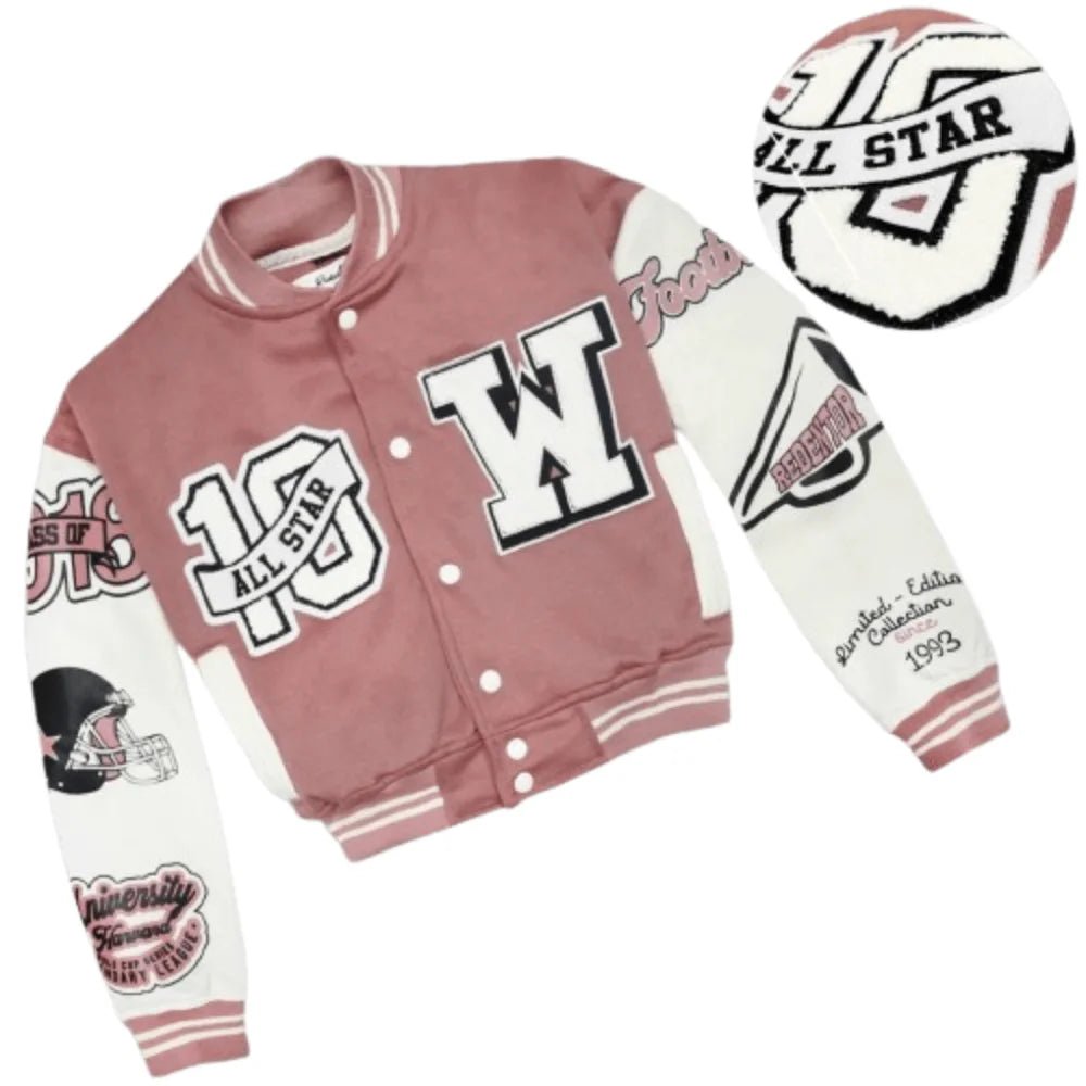 Chaqueta Beisbolera De Dama N120a - BUENAS COMPRAS