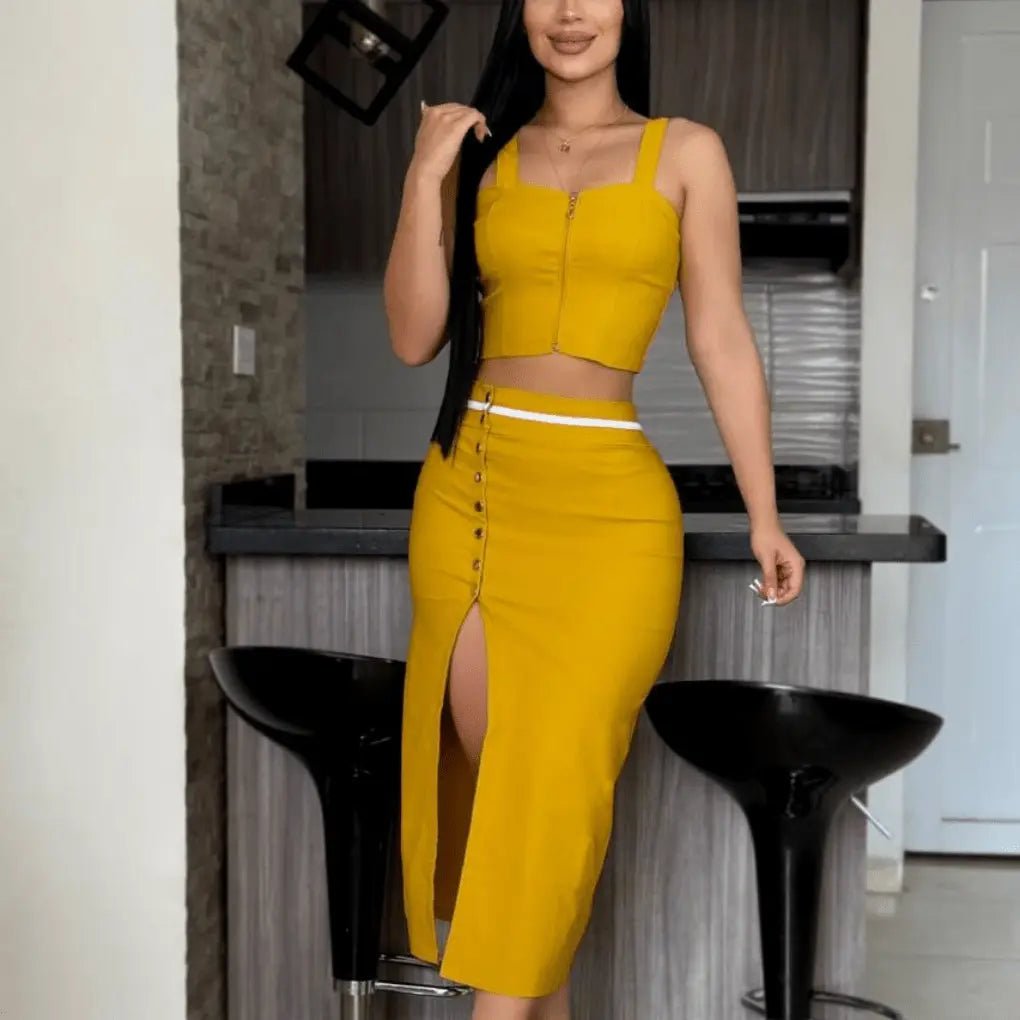 Conjunto Falda Y Blusa 2132: ¡Completa tu look con estilo! - BUENAS COMPRAS