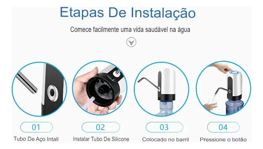 Dispensador de agua eléctrico USB