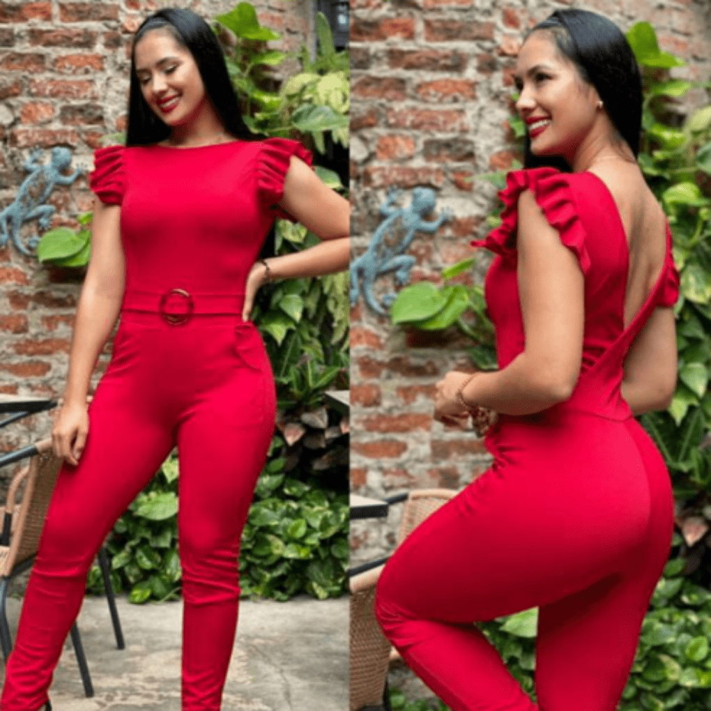 Enterizo De Escote H102d - BUENAS COMPRAS